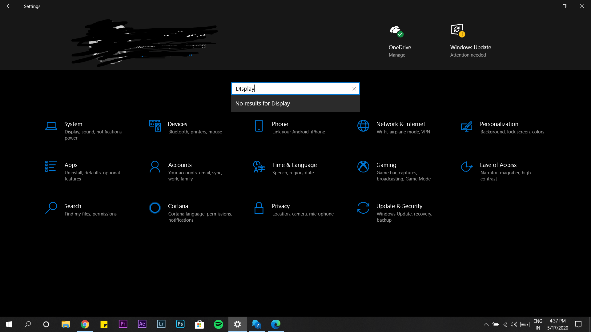 Settings search not working 4bd4a26c-0c90-4ba9-ac4a-e500099d4735?upload=true.png