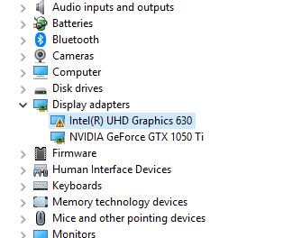 Yellow Exclamation mark on one of the display adapters any other way to fix this? 4be172f9-5e5a-4b24-836c-83aa8be2bce2?upload=true.png