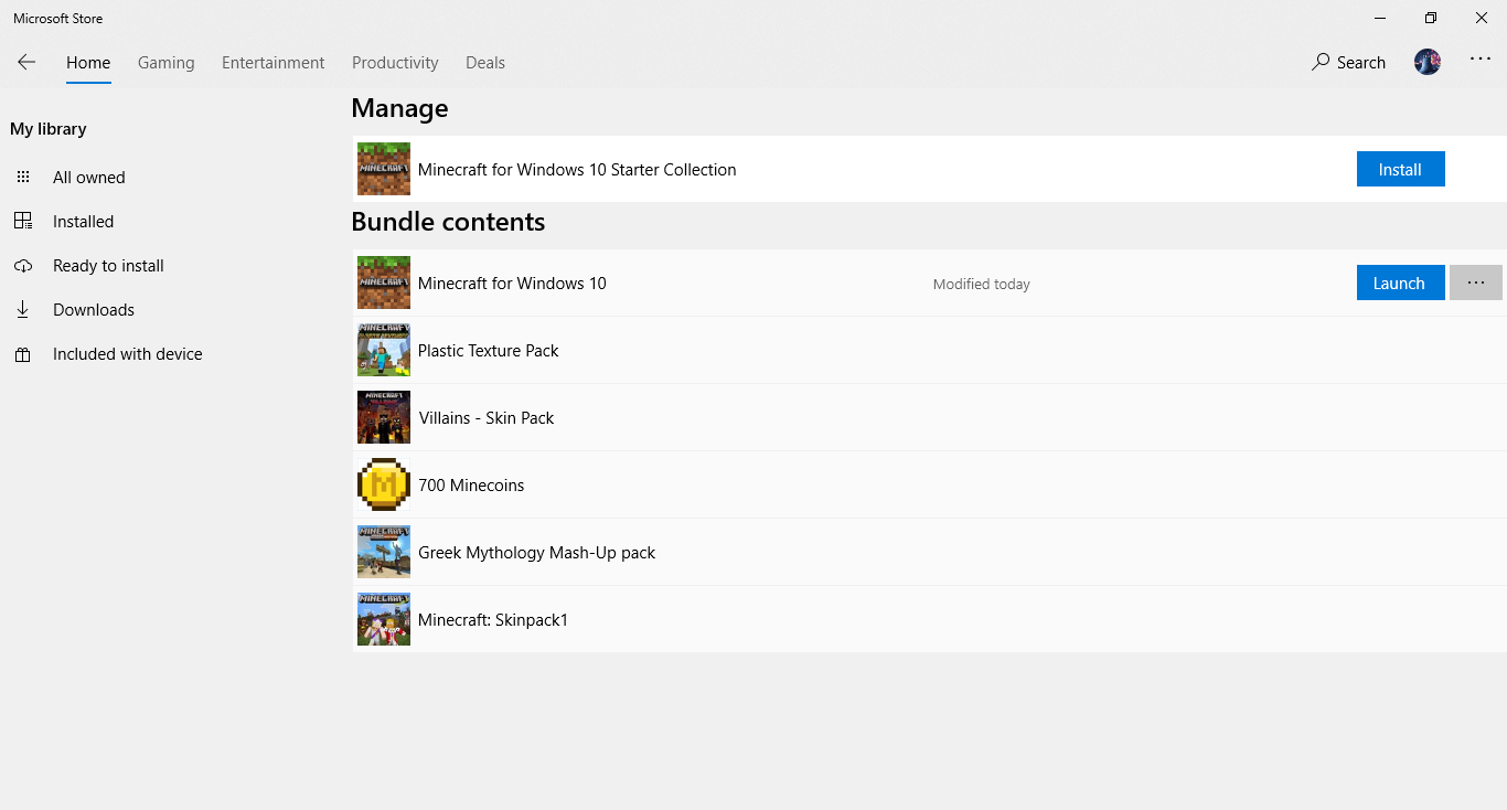 unable to install "Minecraft for windows 10 starter collection" from win store 4c0f20fa-dba5-4b2b-b33a-a4a39509b71c?upload=true.png