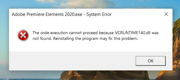 System Error Message when trying to Install Adobe Premiere Elements 2020 & Photoshop... 4ca74683-b41e-4b1f-aee2-7aa5b1ddcc81?upload=true.png
