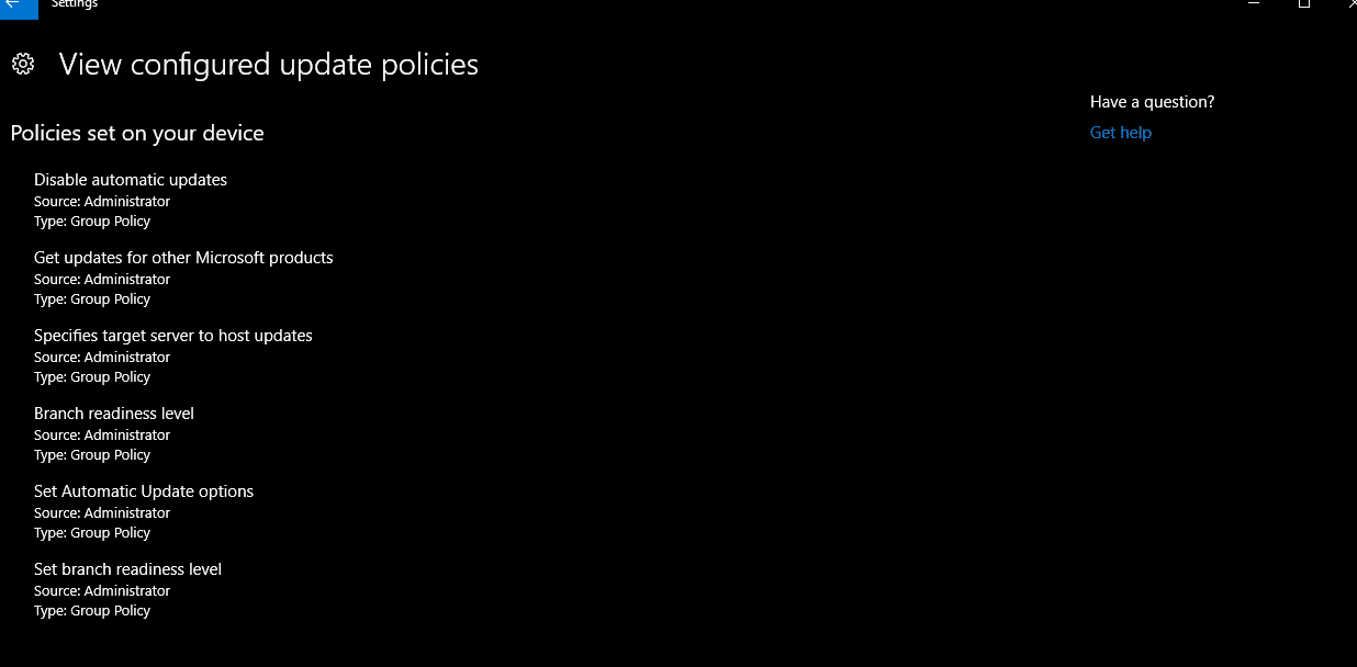 Any solution to revert these policies ? 4cf2d57b-ef11-4328-9272-5ee9c50d1a56?upload=true.png
