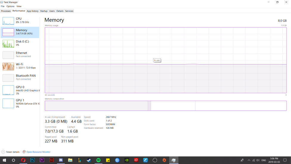 disk keeps going to 100% nothing in use and 40 to 50% of my ram is being used on nothing 4cf59b19-1415-4702-bcf6-3218dec6b503?upload=true.png
