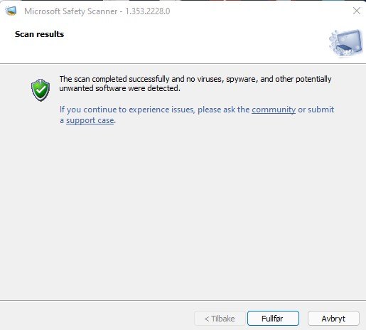Why does Microsoft Safety Scanner detect 4 infected files during scan, but at the end of... 4cfa1b5a-2444-4a69-9656-288df71e121b?upload=true.jpg