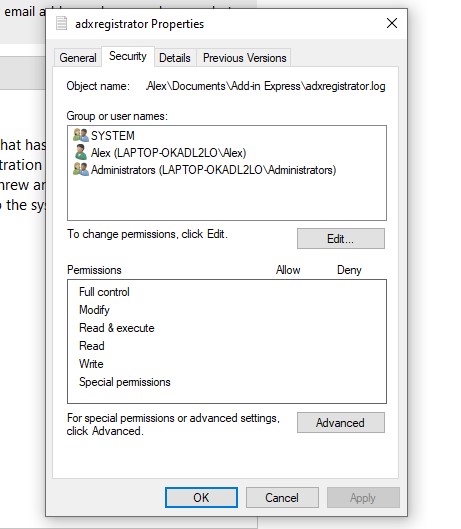 Mysterious Folder Appearance (Malicious?) adxregistor.log 4d289bd7-5d20-4487-b8fb-8722789cc4e4?upload=true.jpg