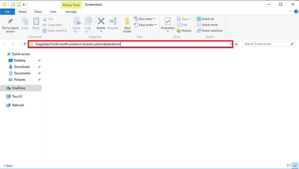 Cannot delete item from Quick Launch in Windows 10 4d72be4c-1665-425e-83d4-f5fe2a35d556.png