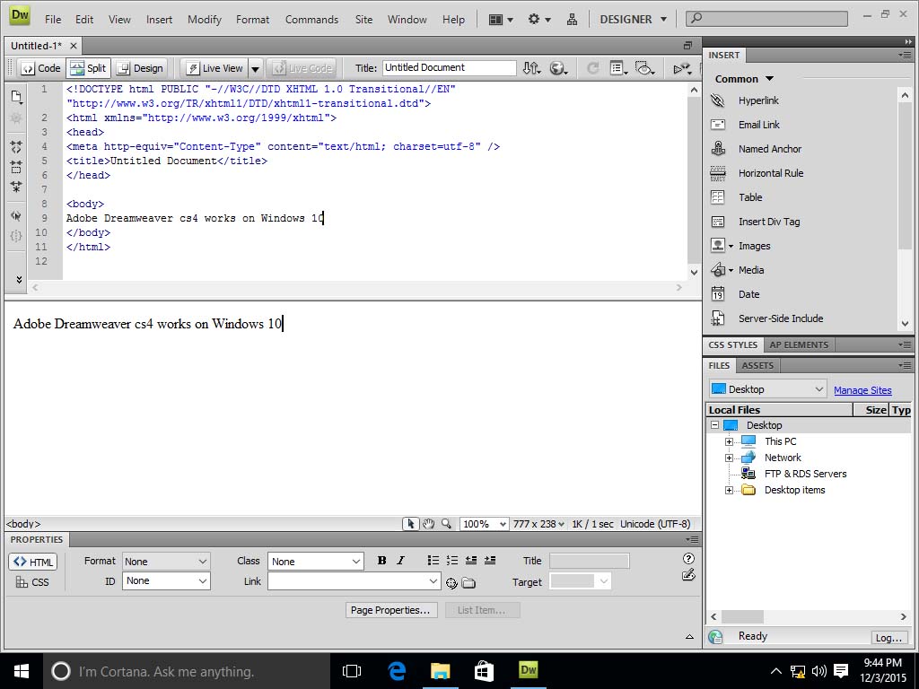 Windows 11 can't properly run Adobe CS4, even after looking up solutions 4d73855d-6533-402f-899a-70f325e80119.jpg