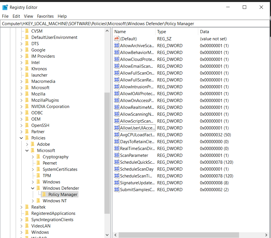 Security at glance for Virus & Threat Protection missing 4d747ddb-c8dc-4362-8d15-6ad09a33d6d8?upload=true.png