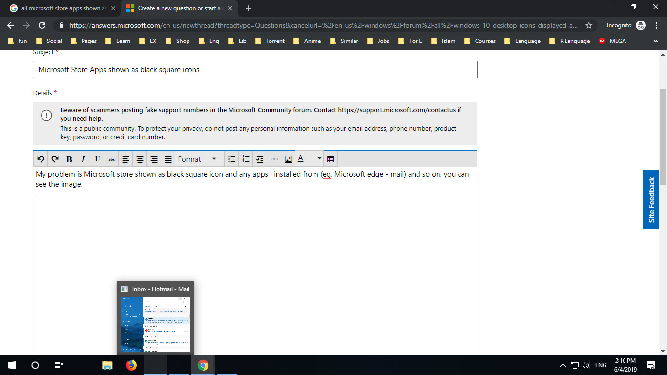 Microsoft Store Apps shown as black square icons 4dc494cd-c1cb-4819-b03f-72785d79b74f?upload=true.jpg