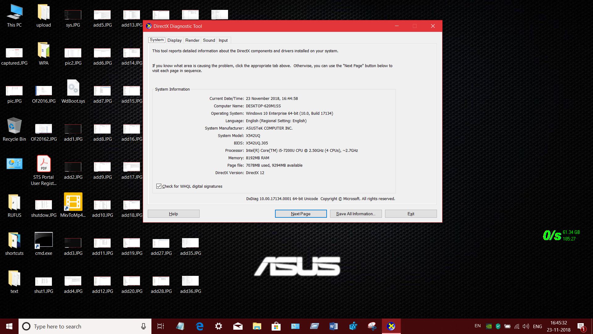 DID I  MISSED ANY  UPDATES OR SHOULD I DO ANY OTHER SECURITY SETTINGS ? ON MY ASUS VIVOBOOK... 4dd76470-a67c-4740-bba4-5b651d6ea8d2?upload=true.jpg