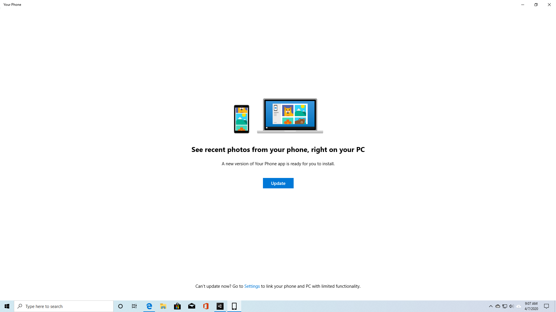 Your phone app stuck in an update loop 4ddbb558-83b3-41e1-9d16-4722dbb45649?upload=true.png