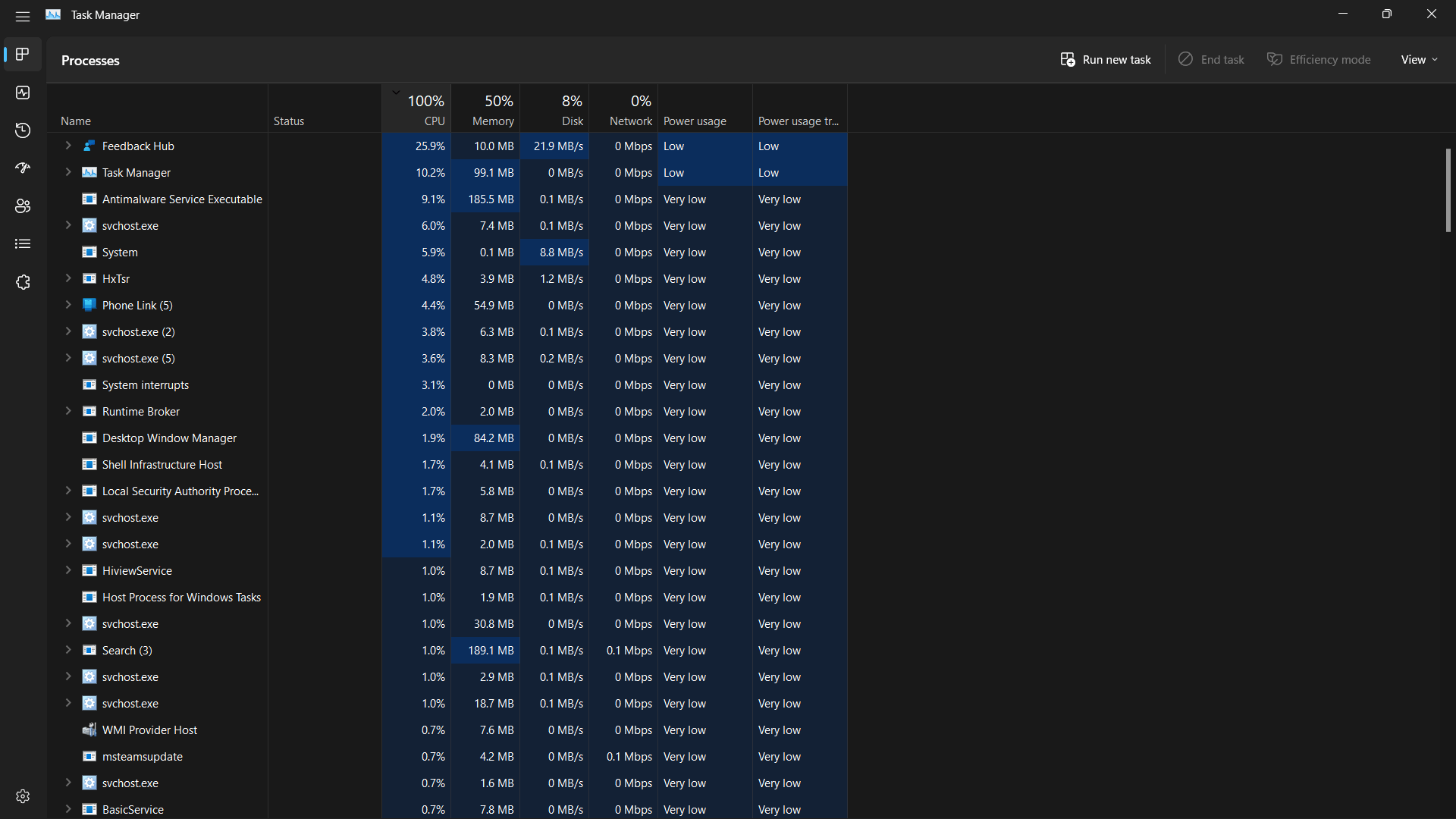 CPU Usage on 100% and CPU showing 1 core instead of 4 cores . Please Fix this Issue Immediately 4dfa3553-c27e-4315-8f79-2831db81ccaf?upload=true.png