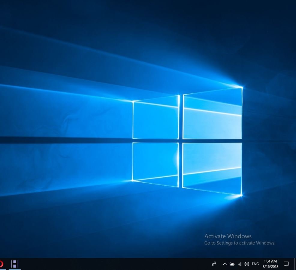 Window 10 (activate window) After the activation of the icon appears on the display. 4dfbd93e-4cc3-4f63-b897-33e4051ffc3b?upload=true.jpg