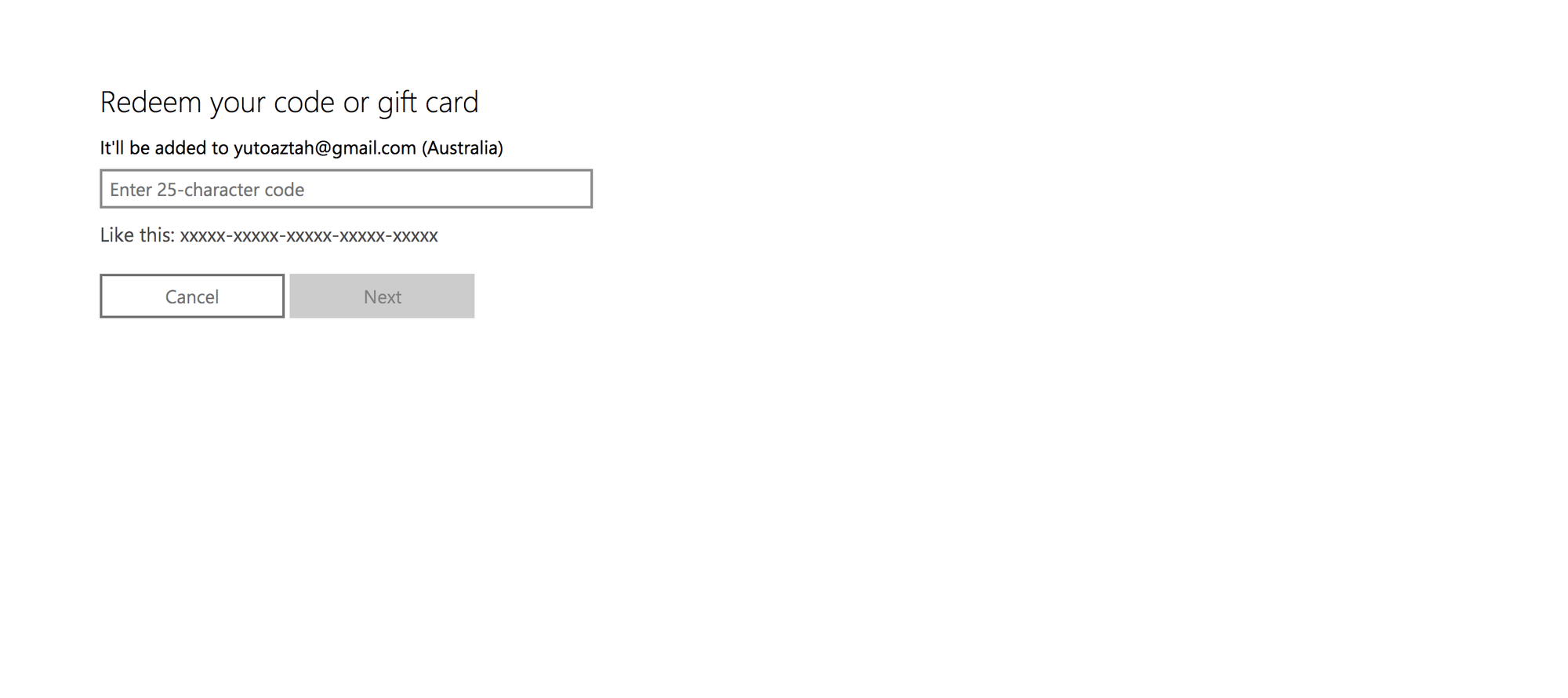 Minecraft Windows 10 edition code not appearing 4e2ee22f-2805-4059-9f2e-e8b847e18a8a?upload=true.png