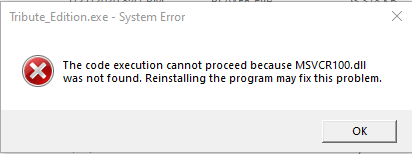 How to get MSVCR100.dll files to start working on Windows 10? 4e3acaee-c675-40a8-a1fb-720e69eddb86?upload=true.png