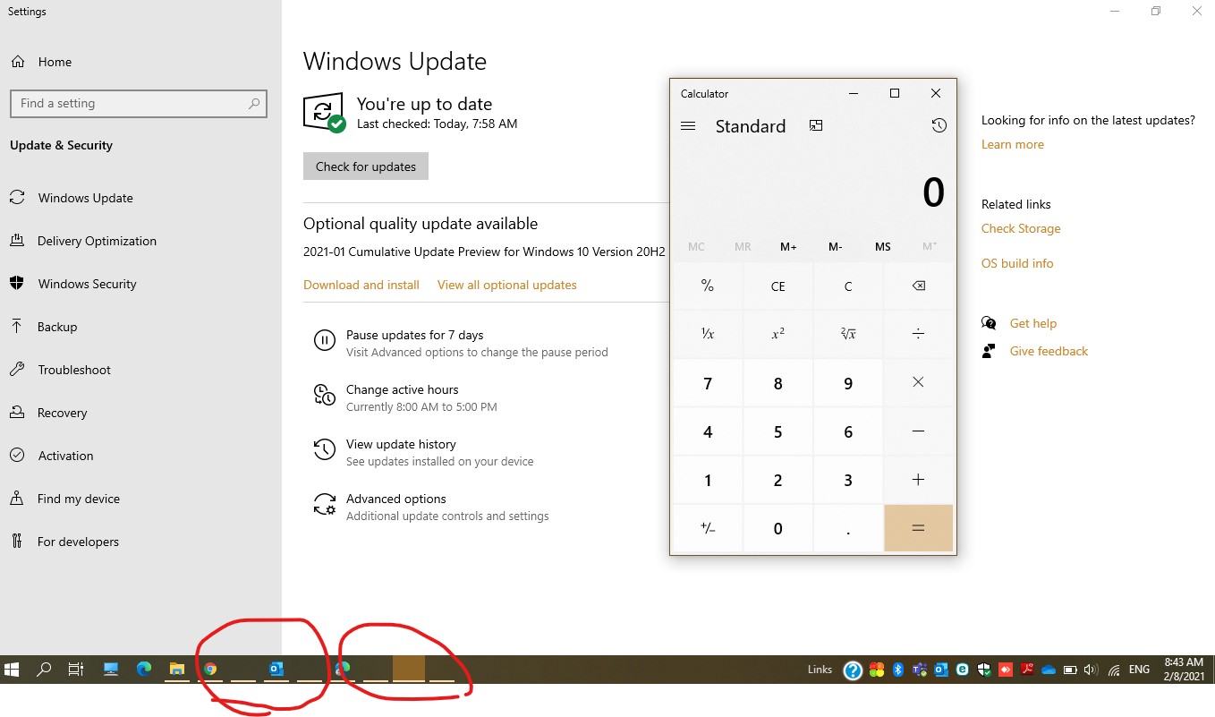 Taskbar shows opened program icons as Blank Spaces 4e5090c3-58a8-491f-89ec-dd73eb8ed8b8?upload=true.jpg