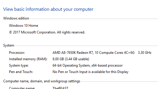 Guys Please Help Me!! I have installed 16GB of RAM but I can use only 2 GB 4e585bbc-f46e-43ca-95f1-0d29d15352a5.png