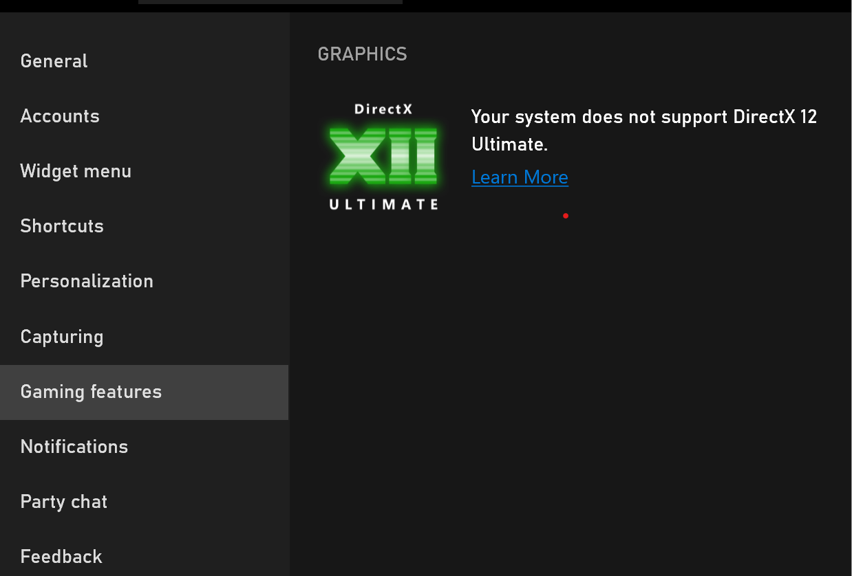Game Bar Says DirectX 12 Incompatible, But DXDIAG Says Is Compatible 4e6bd4f0-fbc1-4062-94d6-9cc8532ad5a3?upload=true.png