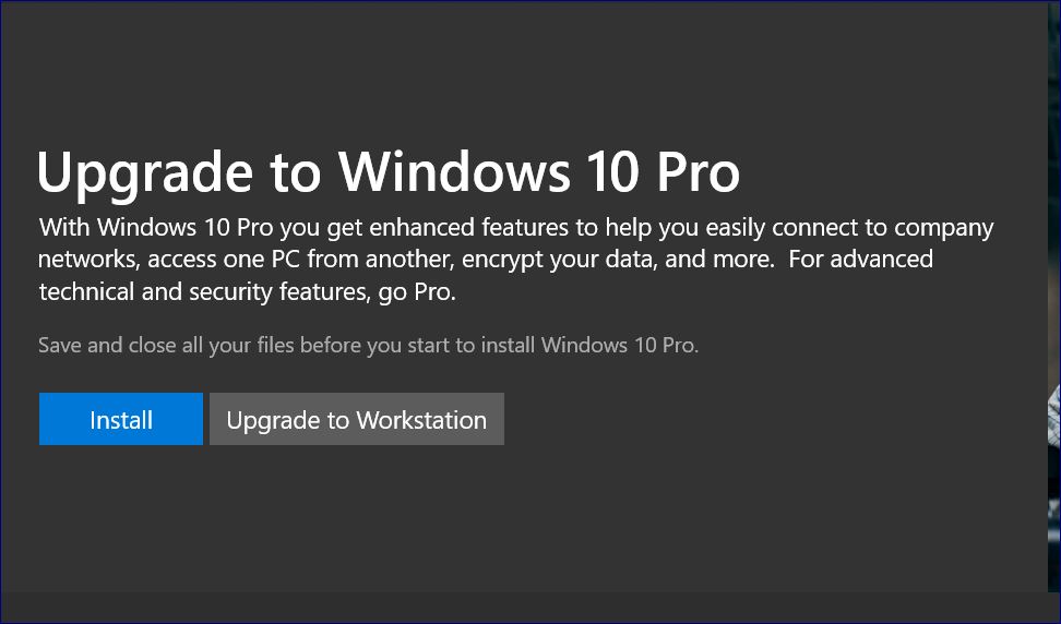 Switch or upgrade from Windows 10 Home to Pro error msg.. 4ee397f3-8921-4c49-9935-27e81f66dc92?upload=true.jpg