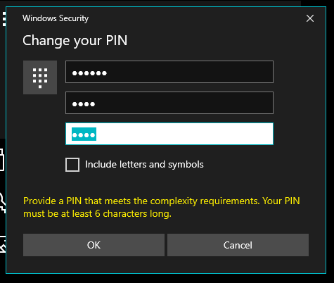 Issue with PIN Policy 4ee79238-1371-4752-beed-a583f64fae1a?upload=true.png