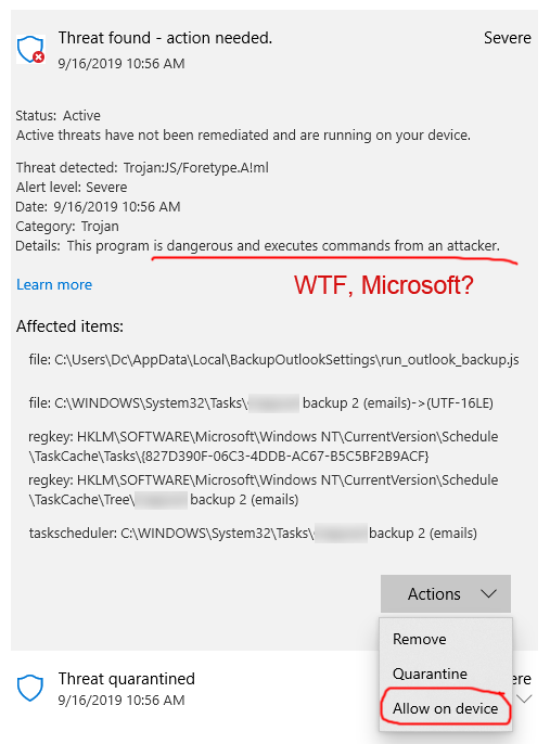 How do I stop Windows Defender from killing my backup script? 4EoLO3W.png