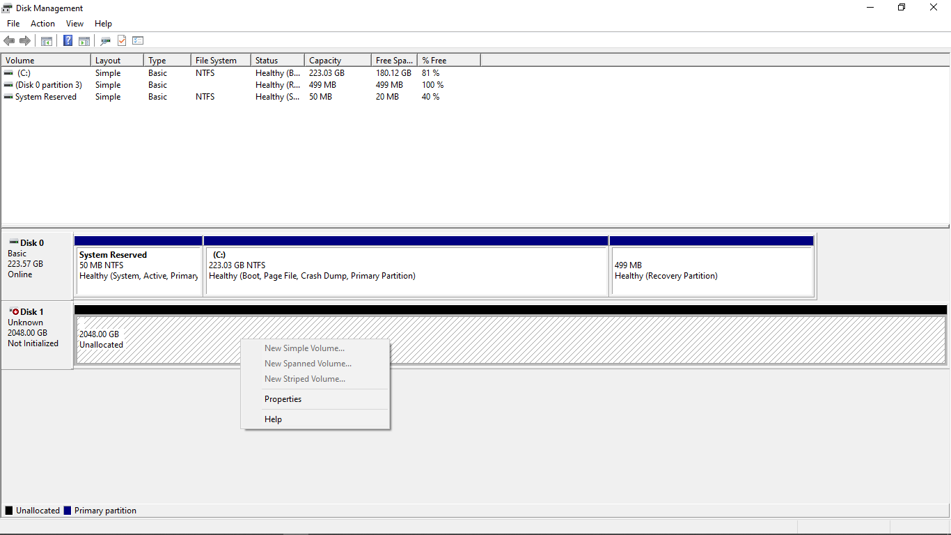 Problem allocating external disk. 4f24f277-3a58-4bdd-9d54-153d659a3a85?upload=true.png