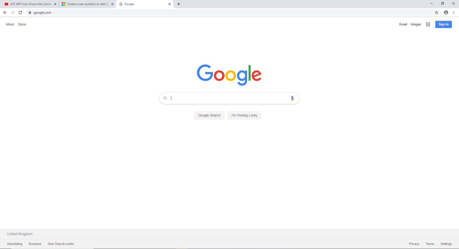 I can browse the Internet but it says i'm not connected. 4f482f86-c771-4a6b-8747-5cbf15b1a4e2?upload=true.png