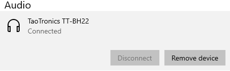 Bluetooth headphones will not appear as audio output, and is shown but unavailable to... 4f9f7052-1197-4a0e-846a-168896140998?upload=true.png