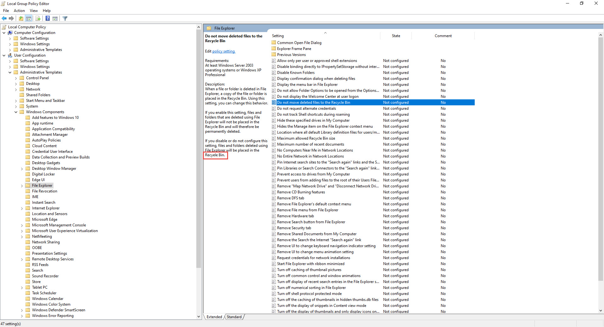 Found spelling error under the Local Group Policy Editor 4fa43ec7-9fae-4164-9126-be3e598134e9?upload=true.jpg
