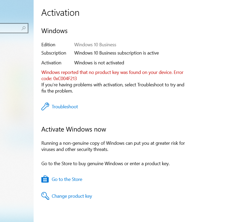 Activate Windows 10 problem, I have subscription for Microsoft 365 for business 4fc1f664-7fd5-4888-9269-3be11f121ef1?upload=true.png