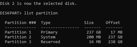 Windows will not shut down, restart or go to sleep after new EFI and MSR partitions were... 4fd599a5-22fb-4753-bb03-1c15d0228e83?upload=true.png