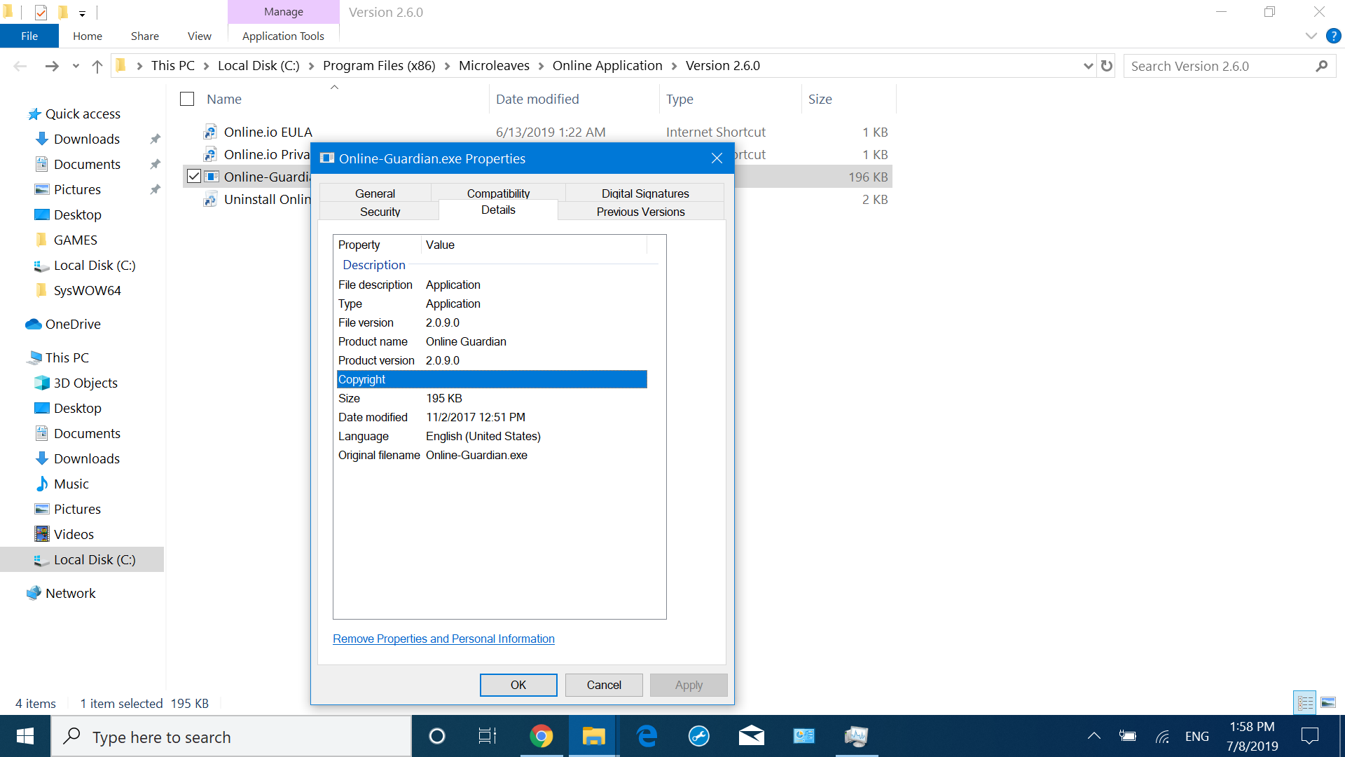 applications: "Online-Guardian.exe" is it a threat ? 4fead952-93aa-4f1b-b002-2c913249e2dd?upload=true.png