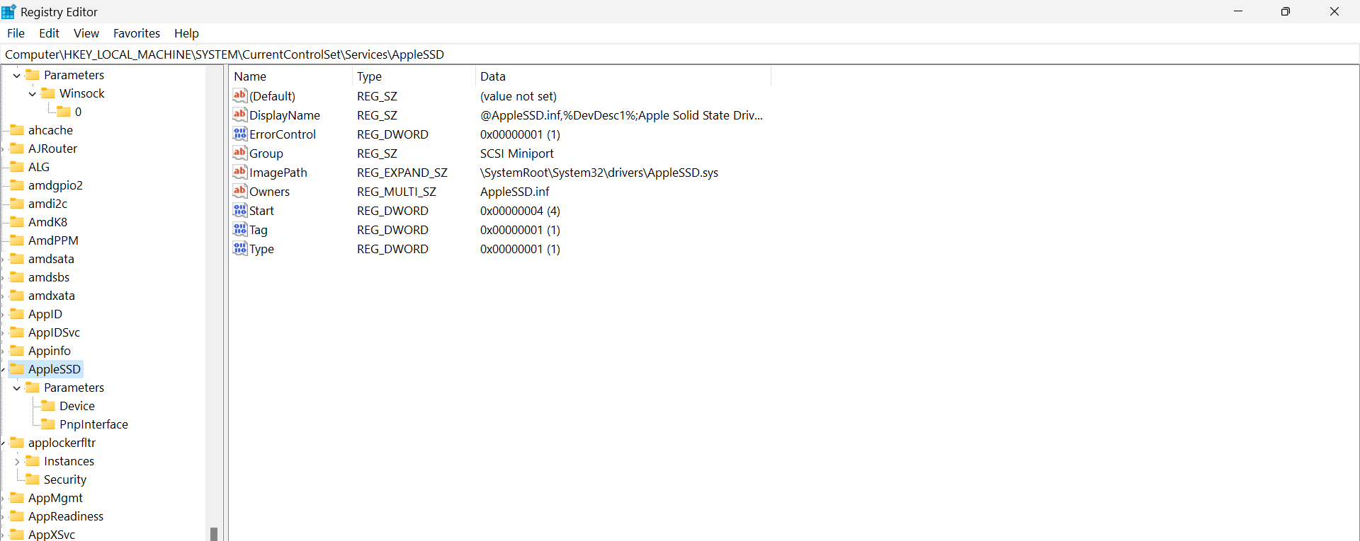 AppleSSD SCSI device on Win11 system - What is it, why is it on my machine, and who put it... 4TZataduvwIHRhlS0mrcCgpEsAjzXKxo5q8jvCnvxOQ7CYeGR0V9evE27tNmbKaLiRjflsGCYOCmCL7lyd7%2BnSeCcMc%3D.png