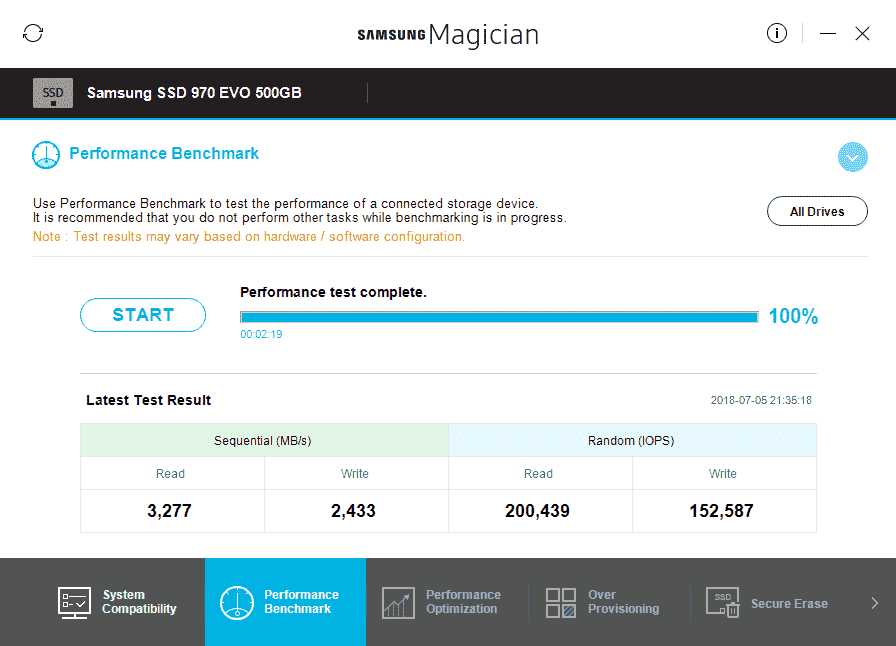Dell Precision 5510 - Upgraded HDD to SSD. Your opinion. 500_GB_SSD_Samsung_Magician.png