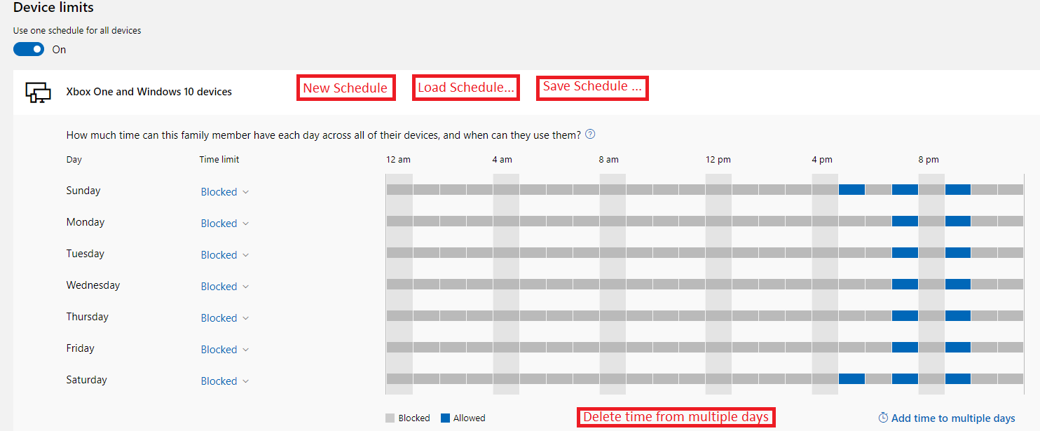 Microsoft Family Screen Time Scheduling needs improvement. 500a6822-068c-4639-af6a-5c593ee3add7?upload=true.png