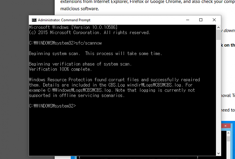 Programs starting up when computer is turned on 50255d1485960019t-unable-turn-off-fast-start-samsung-computer-sfc-scannow-result.png