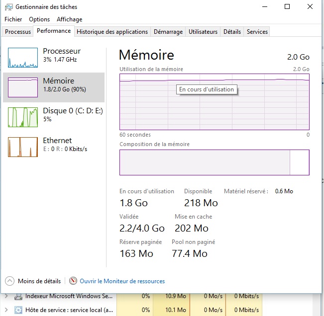 99% of the RAM memory being use but no app is running ,pc lagging 5025d0d7-7db1-4e4a-8a15-8dba808c3dd7.jpg