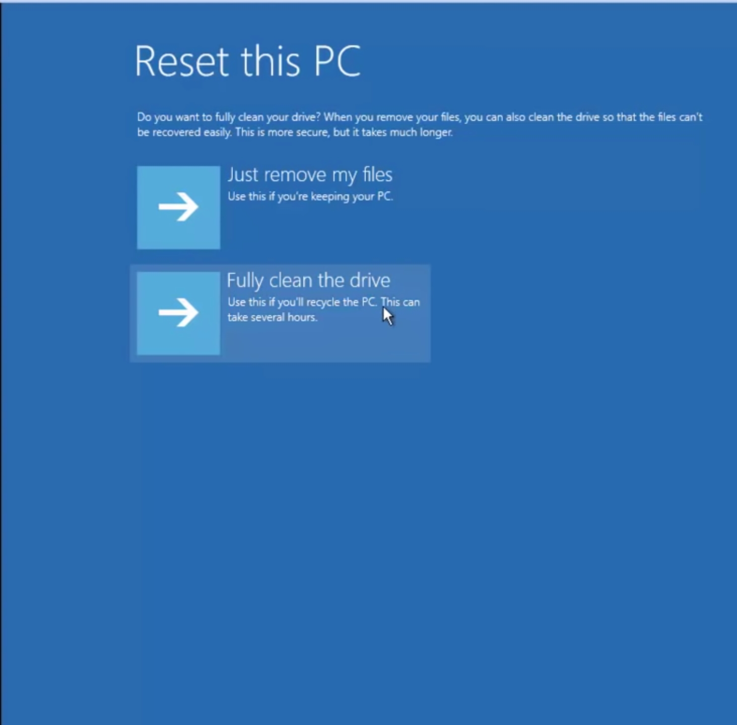 I am planing to reset my laptop and I am confused on this option: 5059be26-80fe-419c-b2ca-0459f952e64b?upload=true.jpg