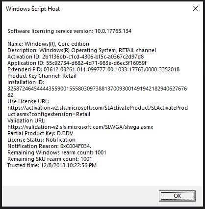 Windows 10 Home Activation Error 0xC004C003 and 0x803fa067 507fc8be-a9e1-48b7-b614-43e182d920fd?upload=true.jpg