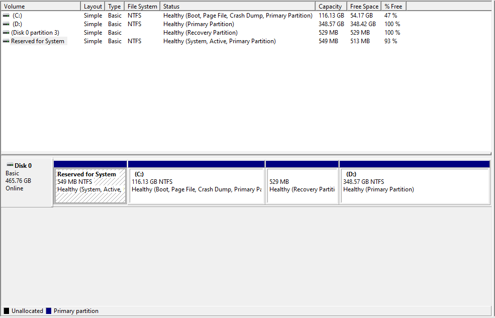 Help with Disk Management - unused healthy primary partition 5081124e-ee34-4589-9a8c-ab8912243a29?upload=true.png