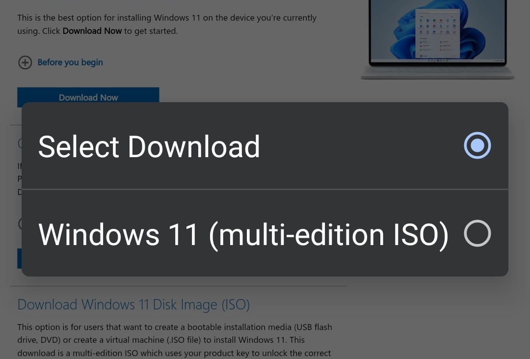 Windows 11 Multi Edition ISO for x64 devices will not launch 5083a4ab-d3ed-4588-bbf9-bd2461726166?upload=true.jpg