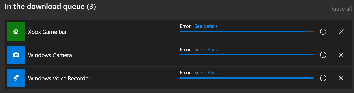 After update to 1809, created new user profile, still have broken Store 50d8040b-b20f-4329-b00c-0ba8bc79d24f?upload=true.png