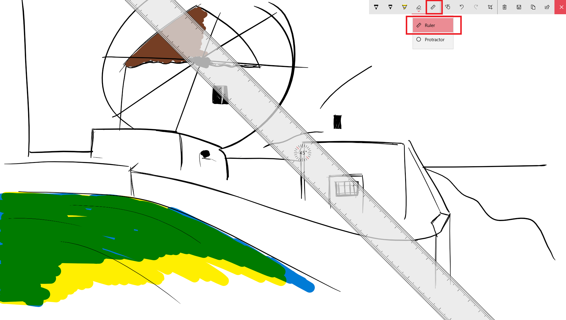 My top ruler is missing.  No X sign to close out pages 50e0ded1-1486-480d-8706-8b37090e66b9?upload=true.png