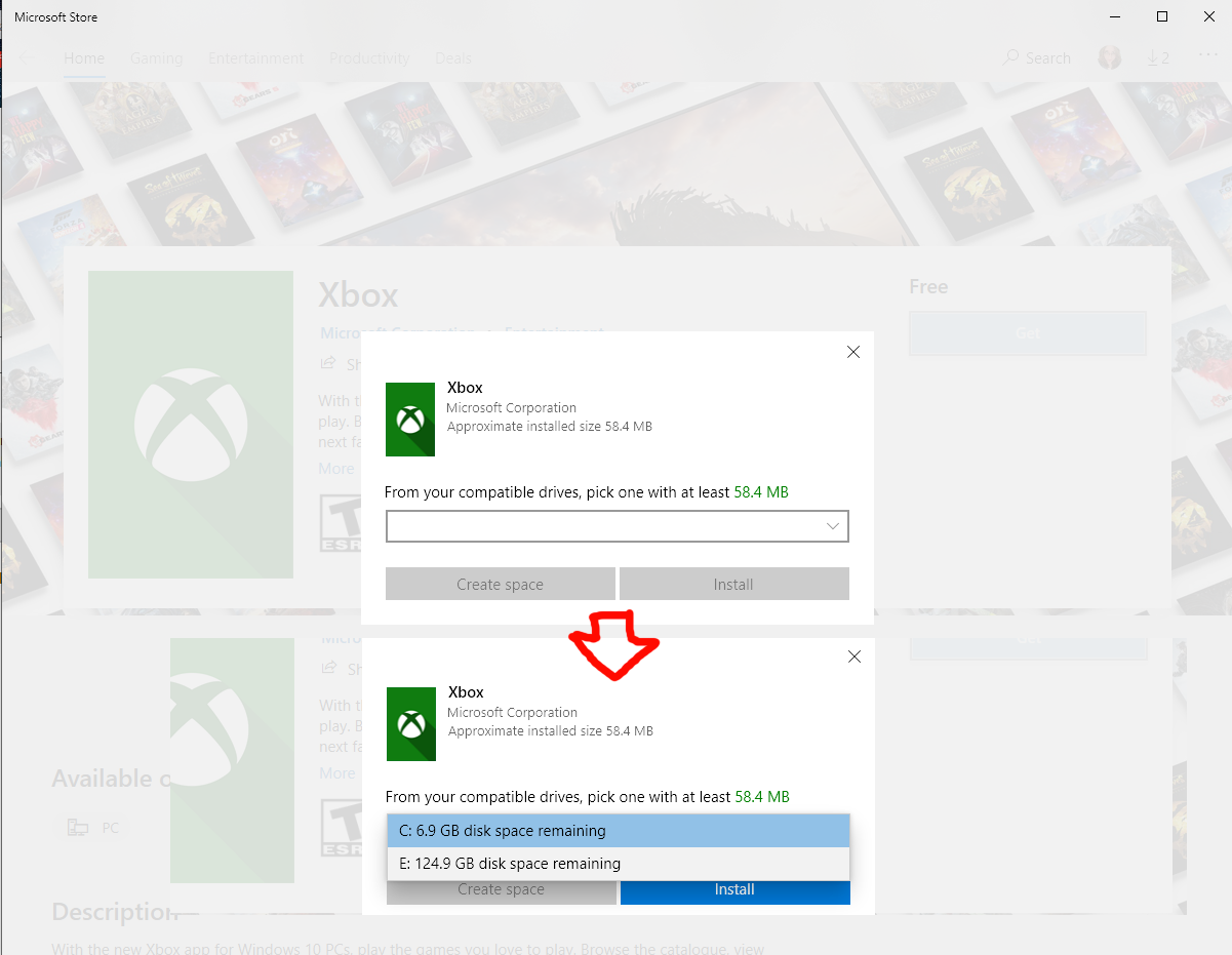 Windows Store does not recognize my D: drive. 511aabad-cece-421d-9875-63e46938fd93?upload=true.png
