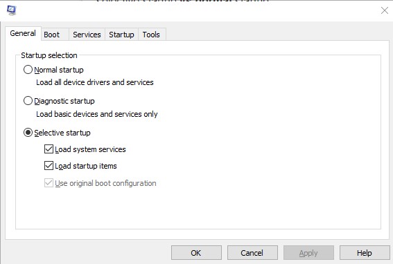 clean boot messed up few things and forced kept me on Selective Startup 5128ef19-8b9c-4cd9-8ad5-a873968d772b?upload=true.jpg
