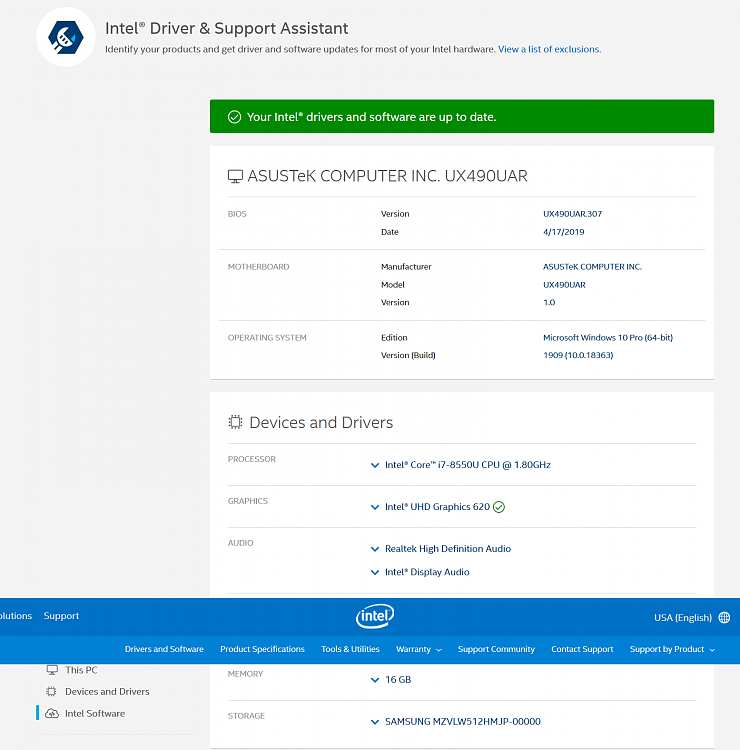Can't login to the laptop after being waked up from sleep mode while the laptop is charging. 51612t-asus-laptop-wont-wake-sleep-mode-screenshot_2020-03-04-intel-reg-driver-support-assistant.png