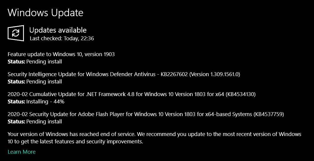 Laptop running Windows 10 refuses to update 51c10c15-b1bd-43e7-b36f-b58f5ec1d603?upload=true.png