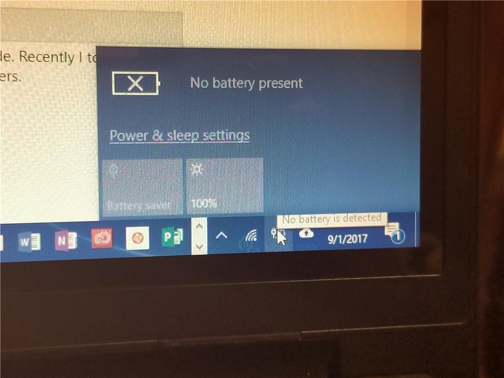 If I unplug my computer from the charger battery, it shuts off and how do I fix this problem? 51d3a7f6-f530-4460-b24b-73035cdb5aba.jpg