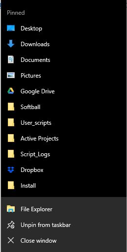 Location of File Explorer's pinned shortcuts in Taskbar 52d751a4-6650-4b31-a6b7-33f04cdb5541?upload=true.jpg