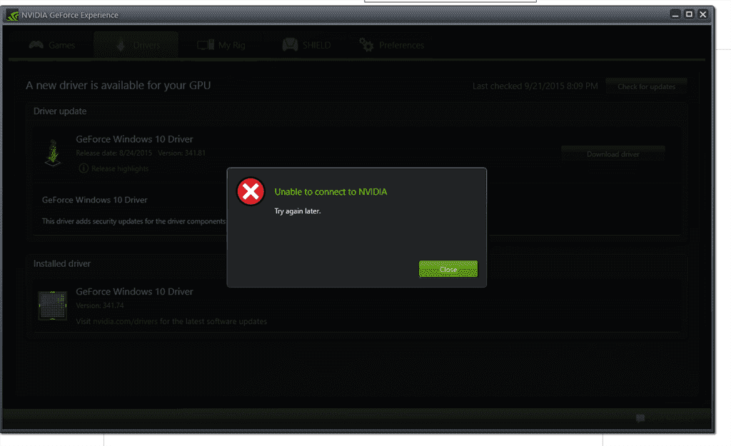 KB4467702 causing problems with Nvidia Geforce Experience and driver updates. 52f94ea5-4609-4765-88f7-6b6c430a47ca.png