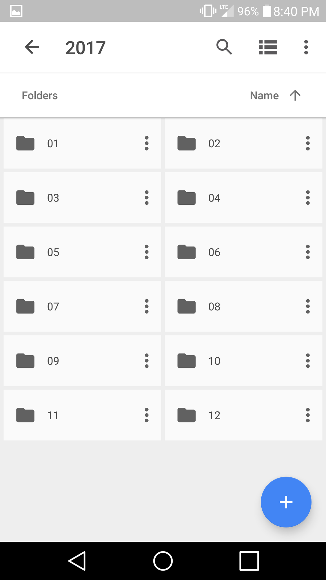 How to get rid of (Today, Last month, Earlier this year) sub categories above the folders? 53119943-8b87-4293-b5f9-c20087b0560e?upload=true.png